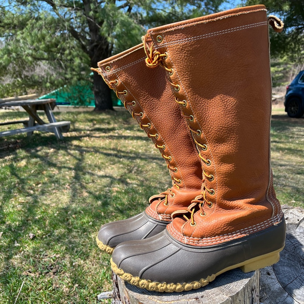 Women's Bean Boots, 16" Flannel-Lined, Thinsulate Insulation